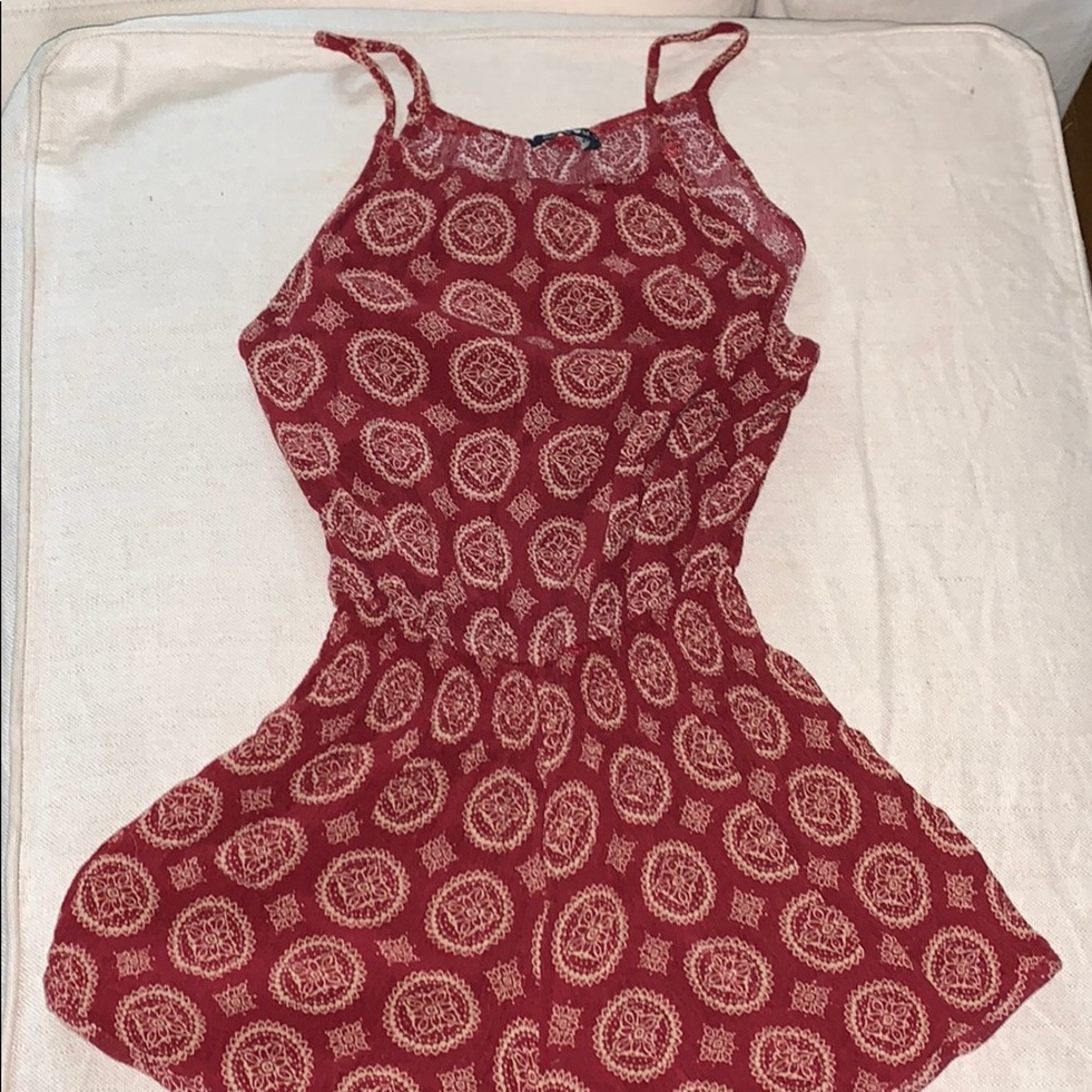 red romper